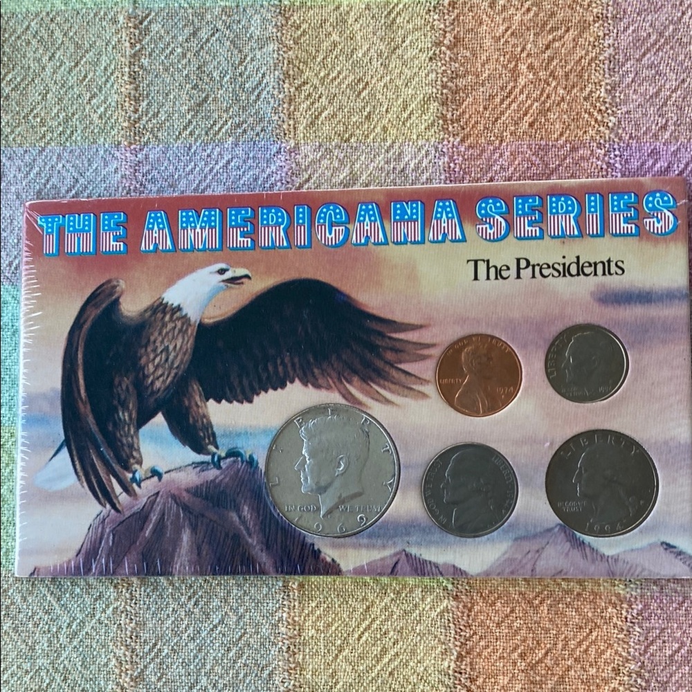 Coin Set Americana The Presidents 1969 Collectible Vintage